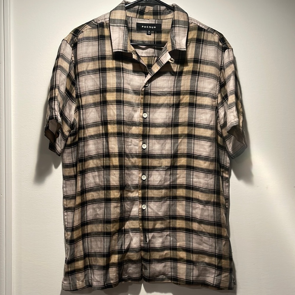 PacSun Plaid Button-Up